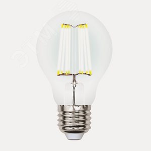 Лампа светодиодная LED 7вт 200-250В форма А диммируемая 630Лм E27 3000К Air филамент