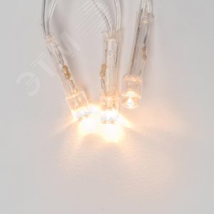 Гирлянда светодиодная с контроллером 5 м 50 светодиодов Теплый прозрачный провод ULD-S0500-050/DTA WARM WHITE IP20 - фото 4