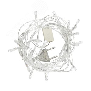 Гирлянда светодиодная 2,5м 20 светодиодов Разноцветный свет Провод прозрачный ULD-S0250-020/STA MULTI IP20 - фото 6