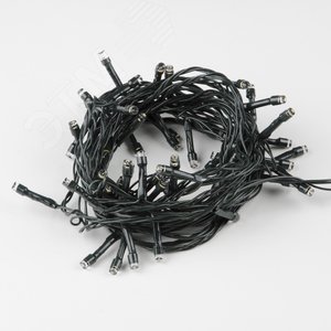 Гирлянда светодиодная 5 м 50 светодиодов ULD-S0500-050/DGA PINK IP20 розовый свет зеленый провод - фото 5