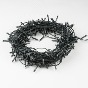 Гирлянда светодиодная, 20 м 200 светодиодов ULD-S2000-200/DGA MULTI IP20 разноцветный свет зеленый провод - фото 5