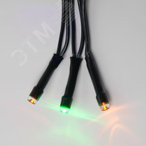 Гирлянда светодиодная 10 м 100 светодиодов ULD-S1000-100/DGA MULTI IP20 разноцветный свет зеленый провод - фото 4