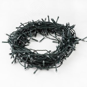 Гирлянда светодиодная 10 м 100 светодиодов ULD-S1000-100/DGA MULTI IP20 разноцветный свет зеленый провод - фото 5