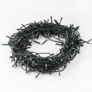 Гирлянда светодиодная 10 м ULD-S1000-100/DGA WHITE IP20 100 светодиодов зеленый провод - фото 4