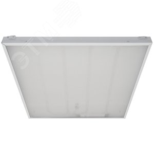 Светильник светодиодный потолочный встраиваемый (4000K) 6900 лм 588х588x40 мм корпус белый в комплекте с источником питания - фото 1