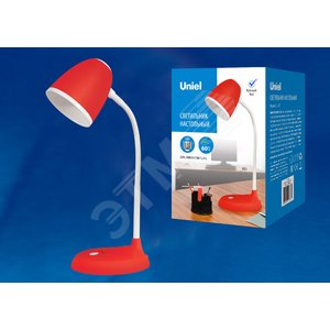 Светильник настольный, 60W. Е27. TLI-228 RED E27 Механический выключатель. Красный - фото 2