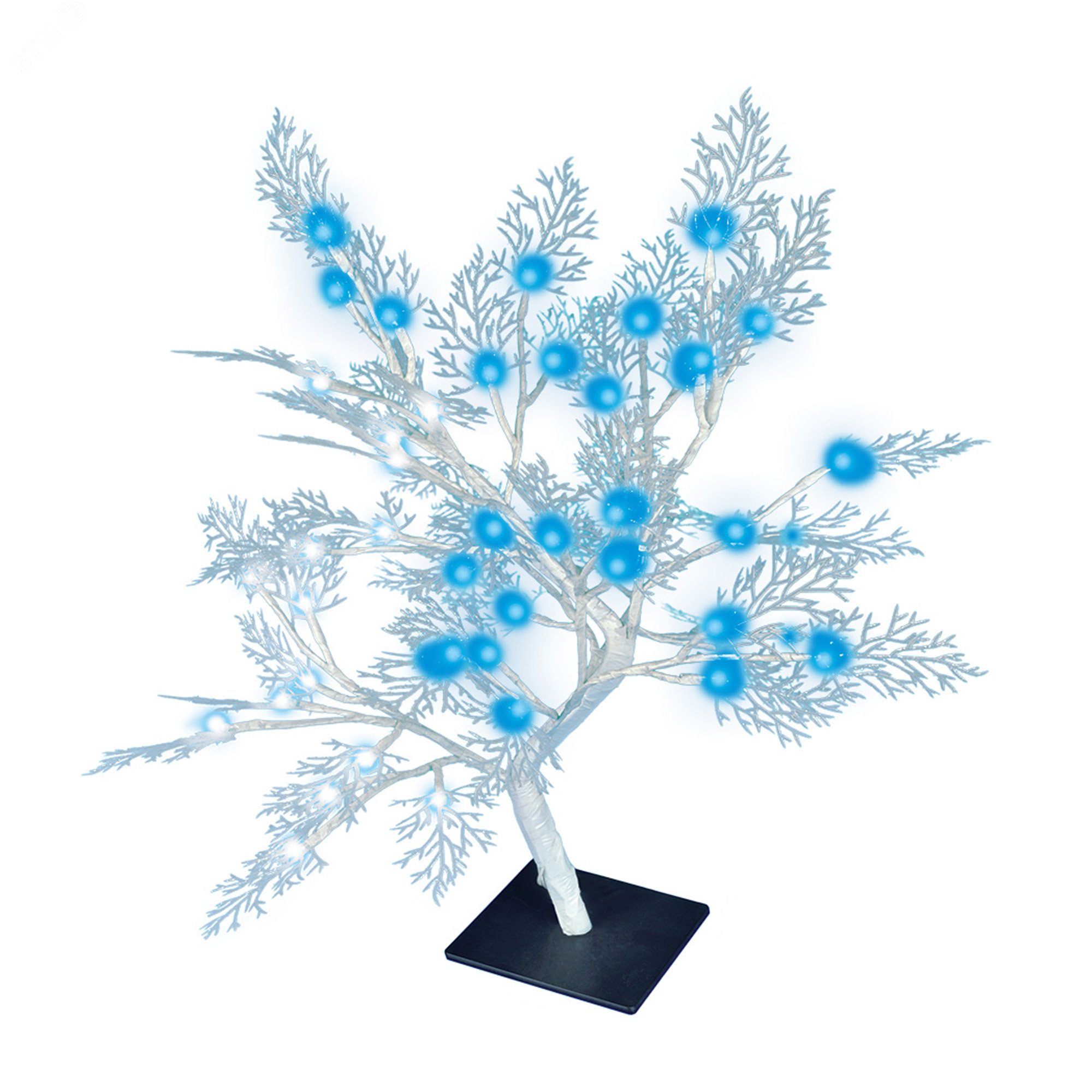Дерево светодиодное Морозко 50 см 54 светодиода Синий и Провод белый ULD-T3550-054/SWA WHITE-BLUE IP20 FROST UL-00001400 Uniel - превью 4