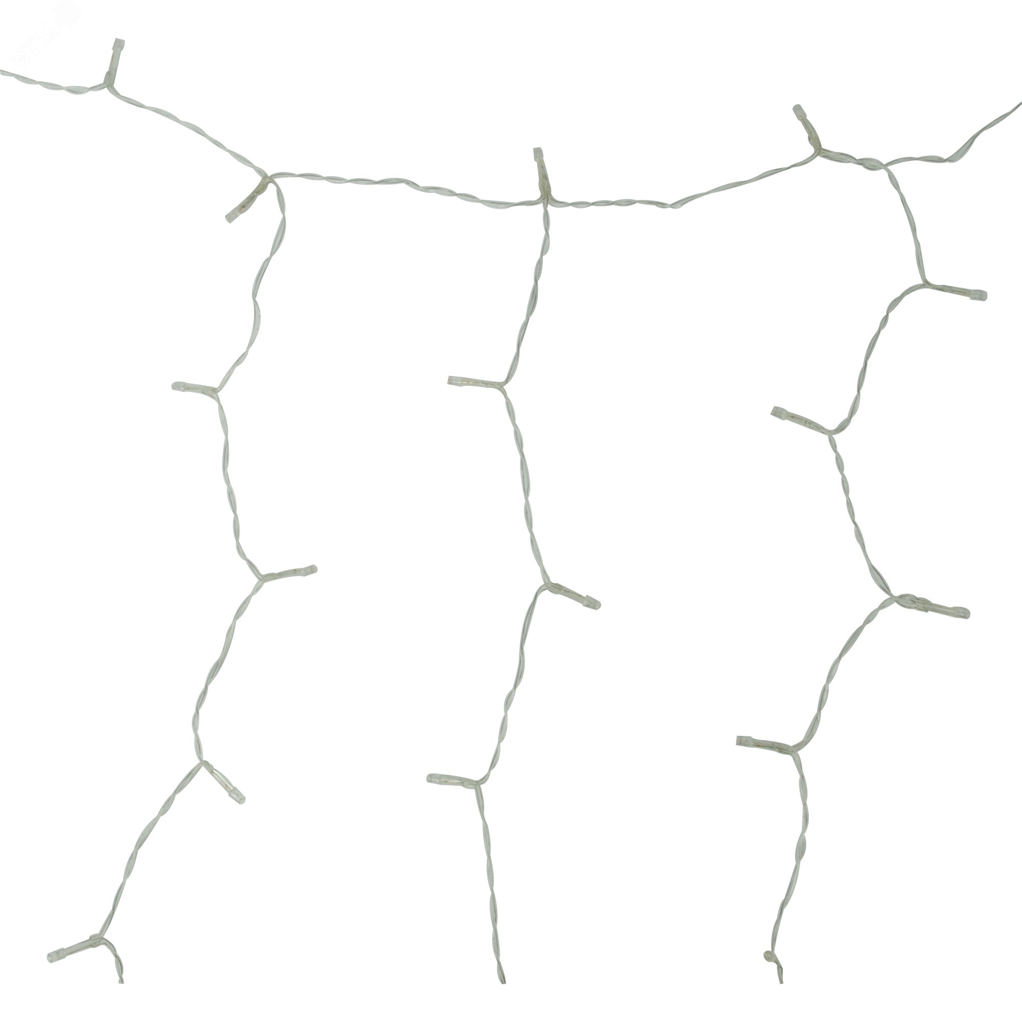 Изображение товара Садовый занавес на солнечной батарее 192 светодиода теплый белый IP44