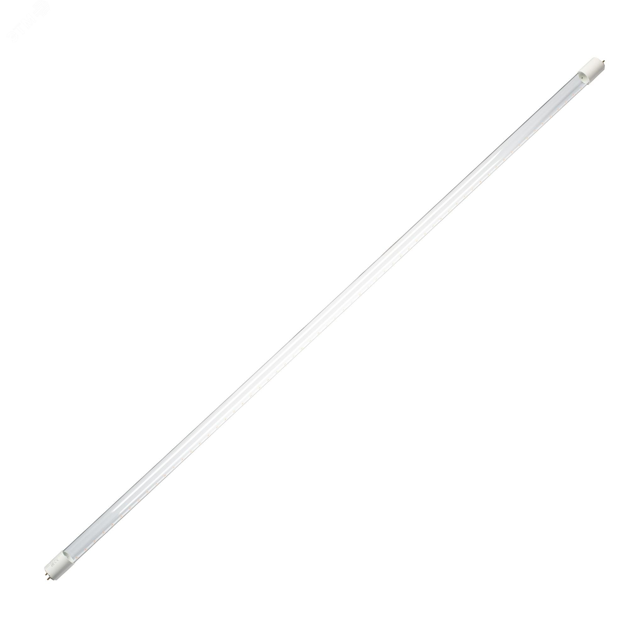 Изображение товара Светодиодная фитолампа LED-T8-18W/SPSB/G13/CL для растений