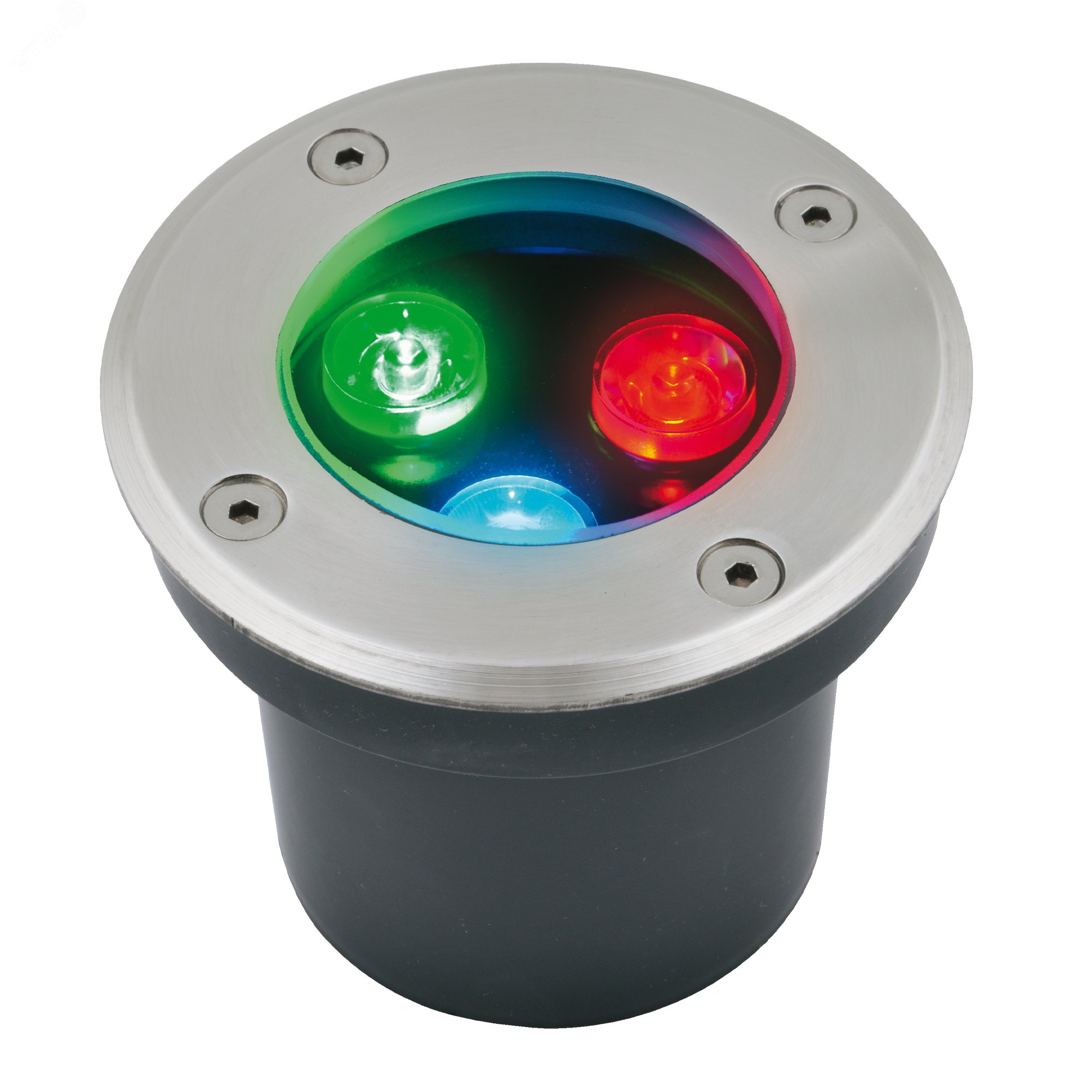 Изображение товара Светильник уличный встраиваемый Uniel ULU-B10A-3W/RGB IP67