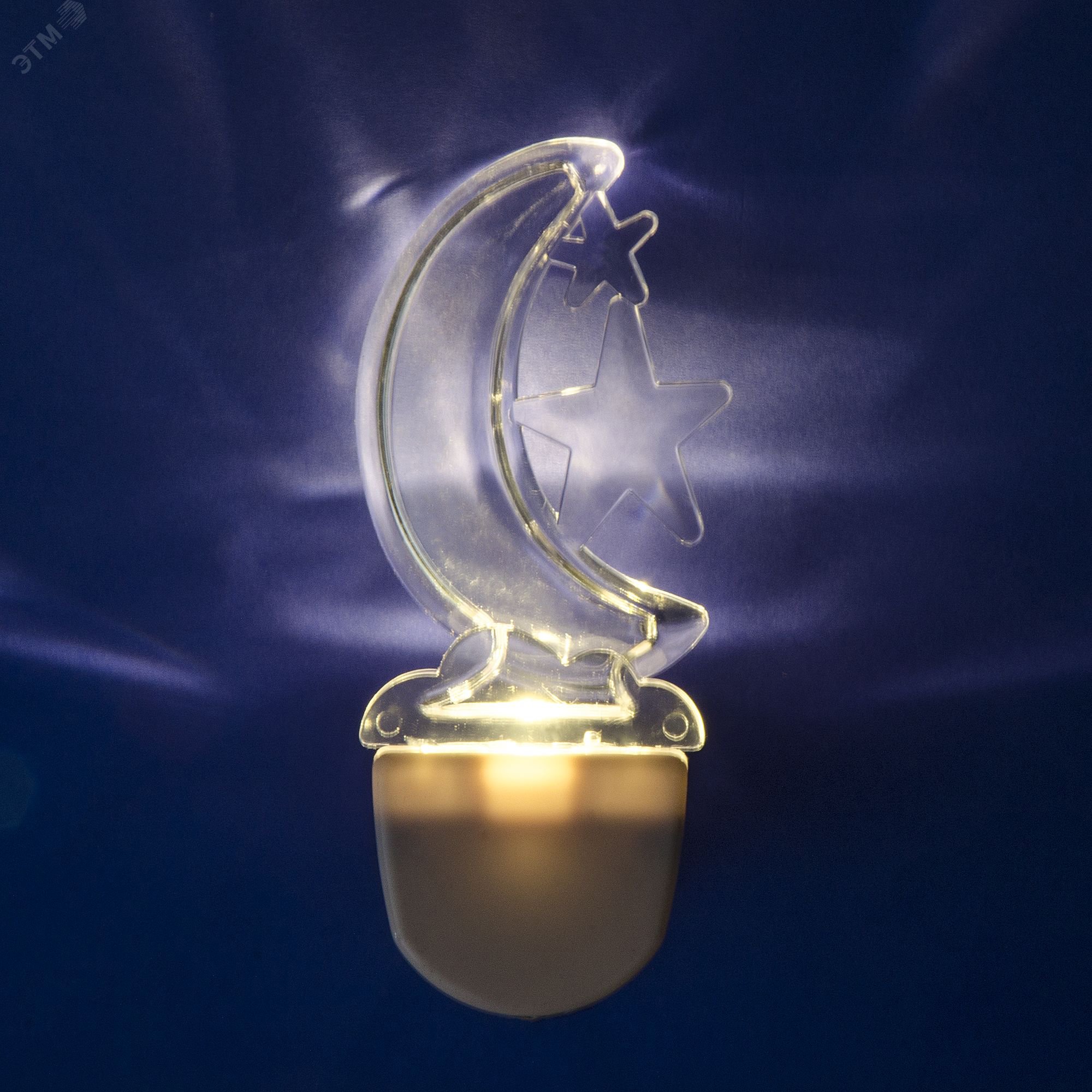 Светильник-ночник-Месяц DTL-315 Без выключателя Тип свечения — теплый белый Белый ТМ UL-00007050 Uniel - превью 3