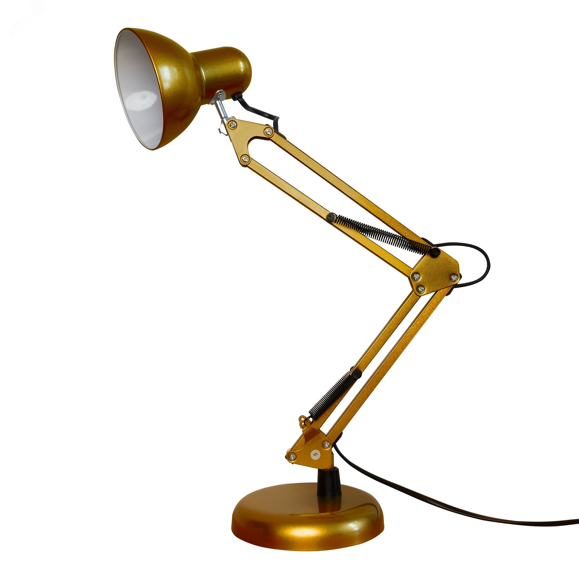 Изображение товара Настольный светильник с металлическим корпусом и цоколем E27 60W