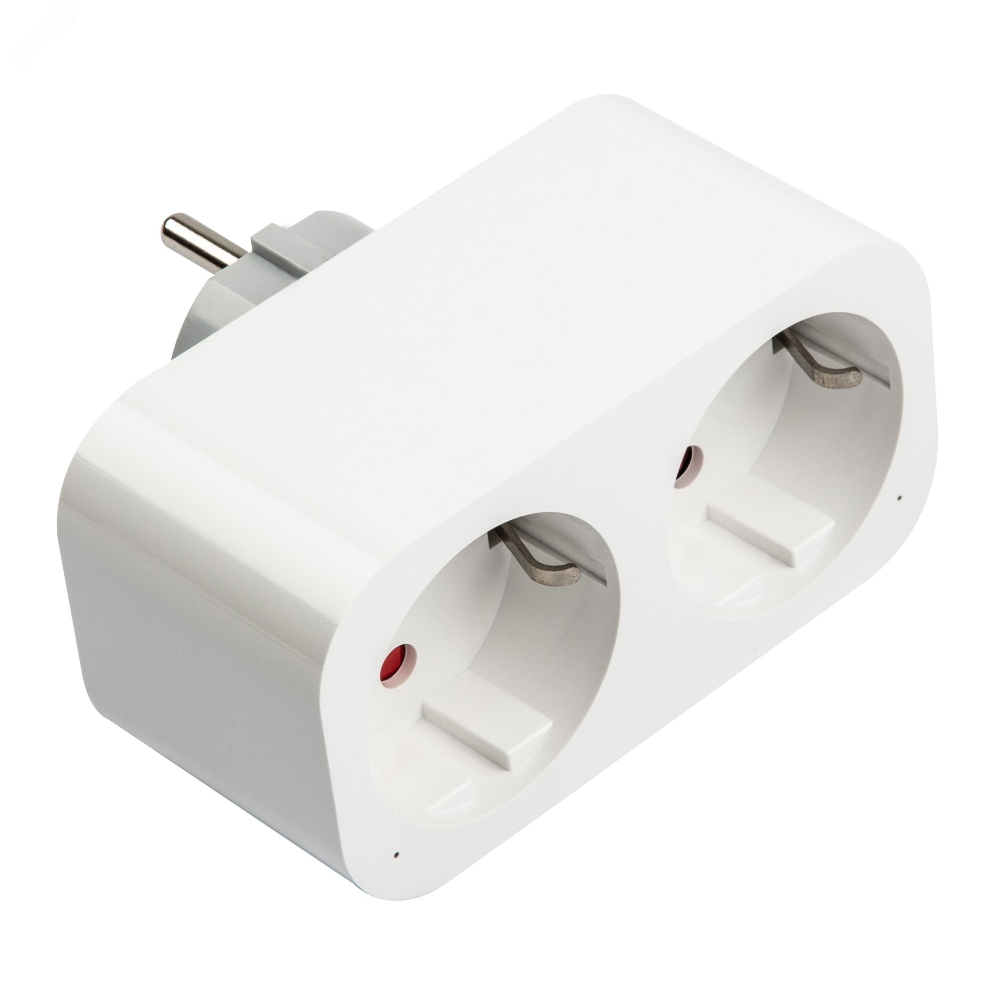 Изображение товара Умный сетевой разветвитель Wi-Fi 2 гнезда 16A до 3680Вт UnielSmart