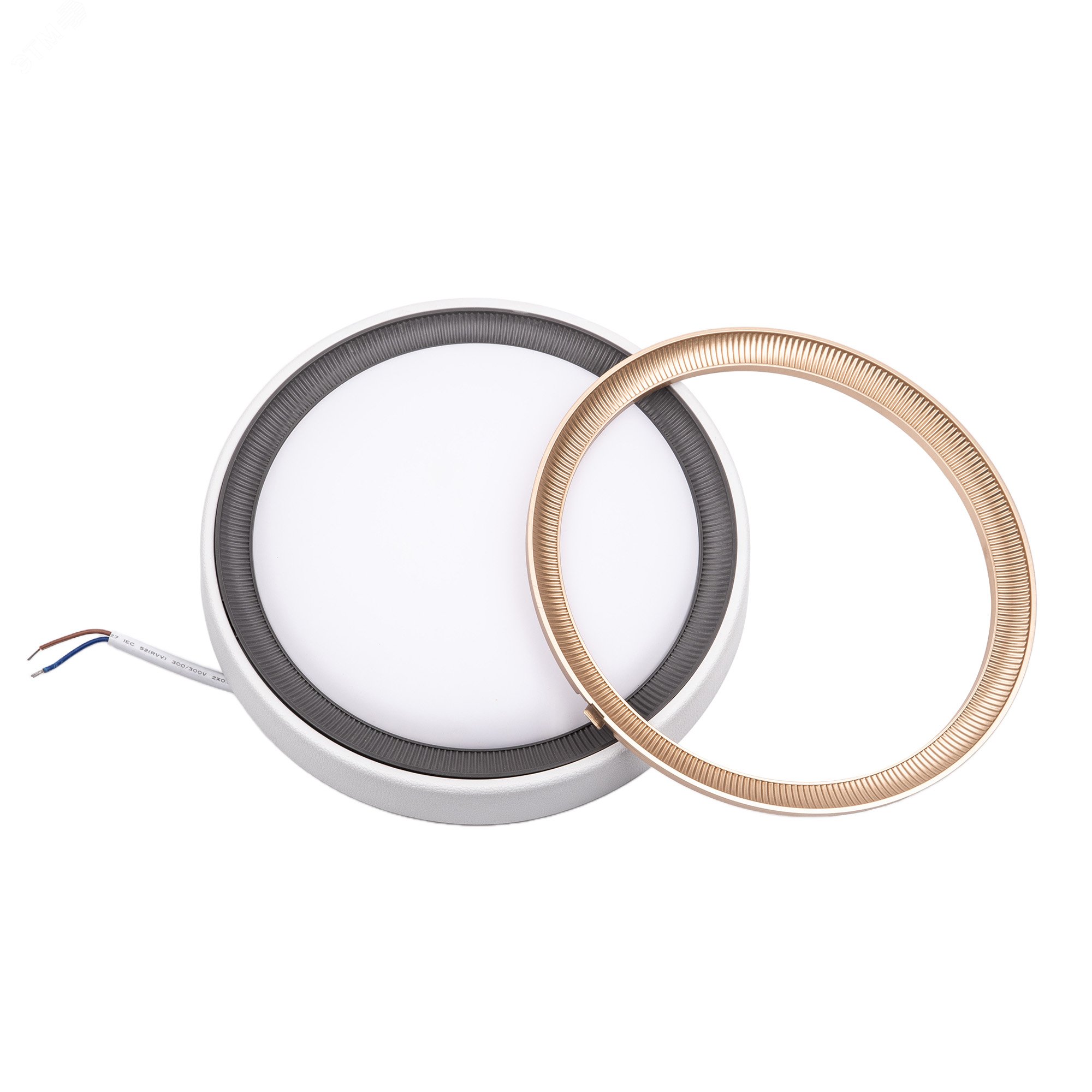 Изображение товара Светодиодный влагозащищенный круглый светильник 24 Вт IP65 6500K Volpe ULW-Q281