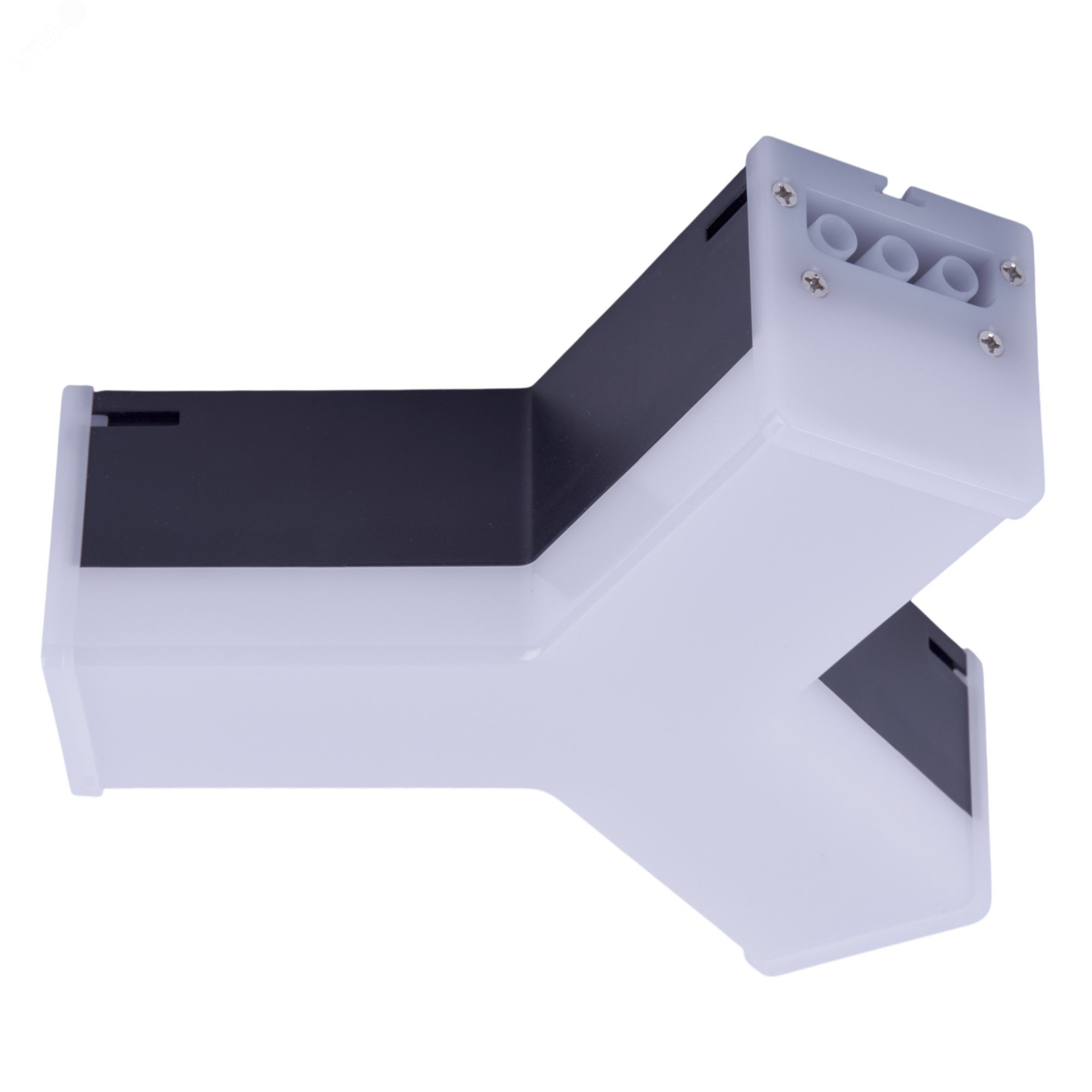 Изображение товара Светильник светодиодный Y-образный. Белый свет (4000K). 1000Лм. Алюминий. Корпус черный ULO-N11Y-10W/4000K IP40 BLACK (шт)