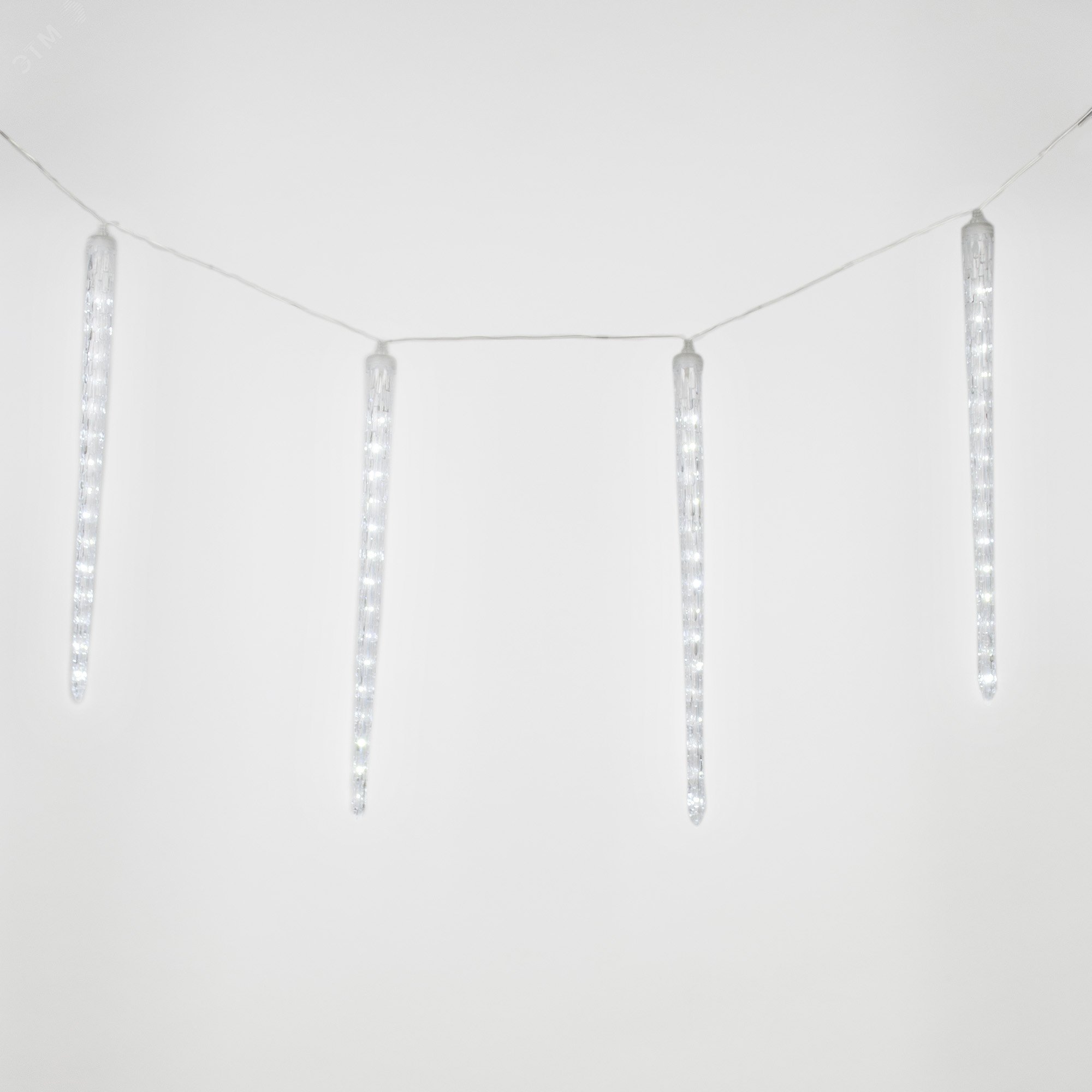 Изображение товара Занавес светодиодный Сосульки 3х0,5м 300 LED белый IP44