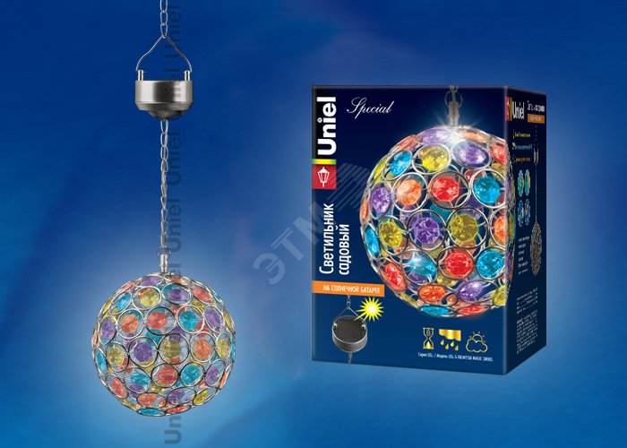 Светодиодный садовый светильник USL-S-118/MT150 на солнечной батарее Magic Sirius Special