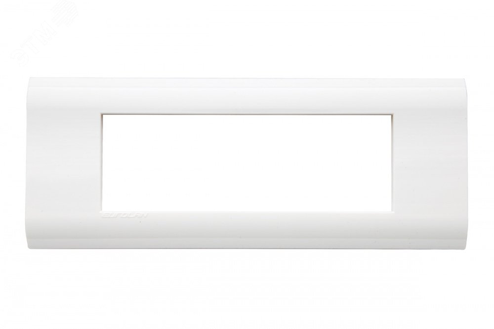 Изображение товара Рамка 6 постов серии 45 22.5x45.0 м белая для французского стандарта