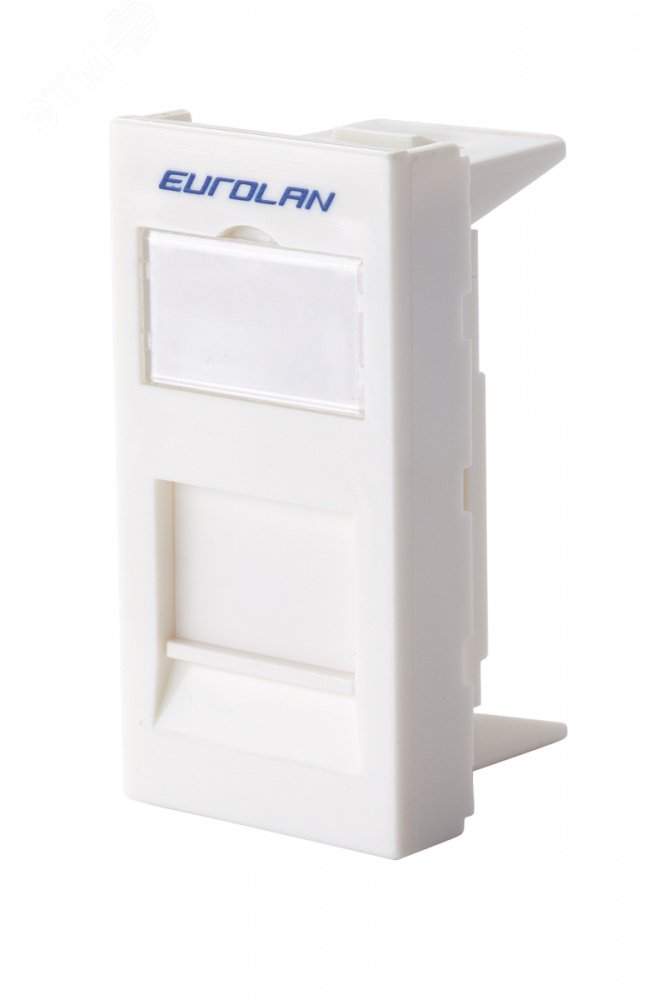 Изображение товара Адаптер 45x22,5 мм для модуля Keystone белый Eurolan