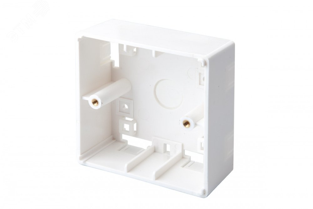 Изображение товара Коробка для рамок 86Х86 глубина 40 мм, белый (шт)