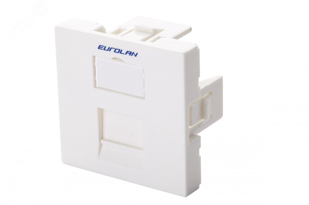 Изображение товара Адаптер Mosaic 45 для информационного модуля Keystone, белый