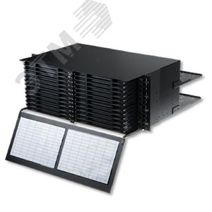 Изображение товара Панель оптическая HD 47M-30, 19 4U кассетная, 24 кассет, черный (шт)