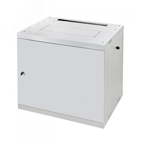 Изображение товара Шкаф настенный Racknet F30 18U 600 x 600, передняя дверь металлическая, светло-серый (шт)
