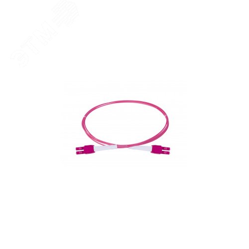 Изображение товара Патч-корд оптический HD, OM4, 2х50/125, дуплекс LC - дуплекс LC, UNIBOOT PUSH-PULL, 10 м (шт)