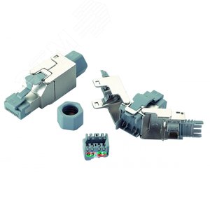 Изображение товара Вилка RJ45 6 FTP для полевой установки (шт)