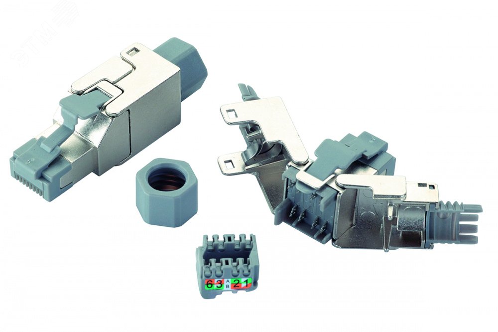 Изображение товара Вилка RJ45 6 FTP для полевой установки Eurolan