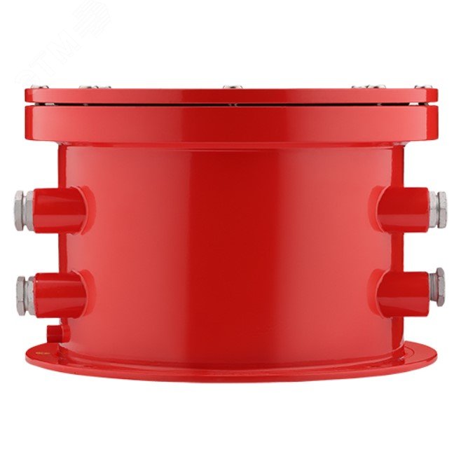 Коробка коммутационная взрывозащищенная           ККВ-07е-Ех-С-Р4-Б К3 (красный корпус), 12 выводов,без кабельных вводов ER013000000003-0000 Эридан - превью 4