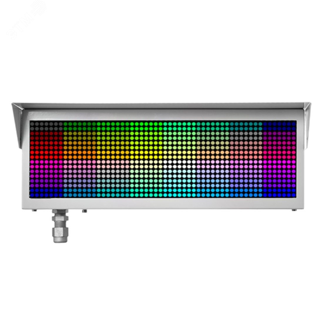 Оповещатель взрывозащищенный многоцветный         ЭКРАН-ИНФО-RGB-С-24VDC ''ПОЖАР'' (К/Ч/МН/С З), безкабельных вводов ER008000111098-0000 Эридан - превью