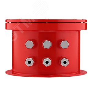 Коробка коммутационная взрывозащищенная           ККВ-07е-Ех-С-Р4-Б К3 (красный корпус), 12 выводов,без кабельных вводов ER013000000003-0000 Эридан - 3