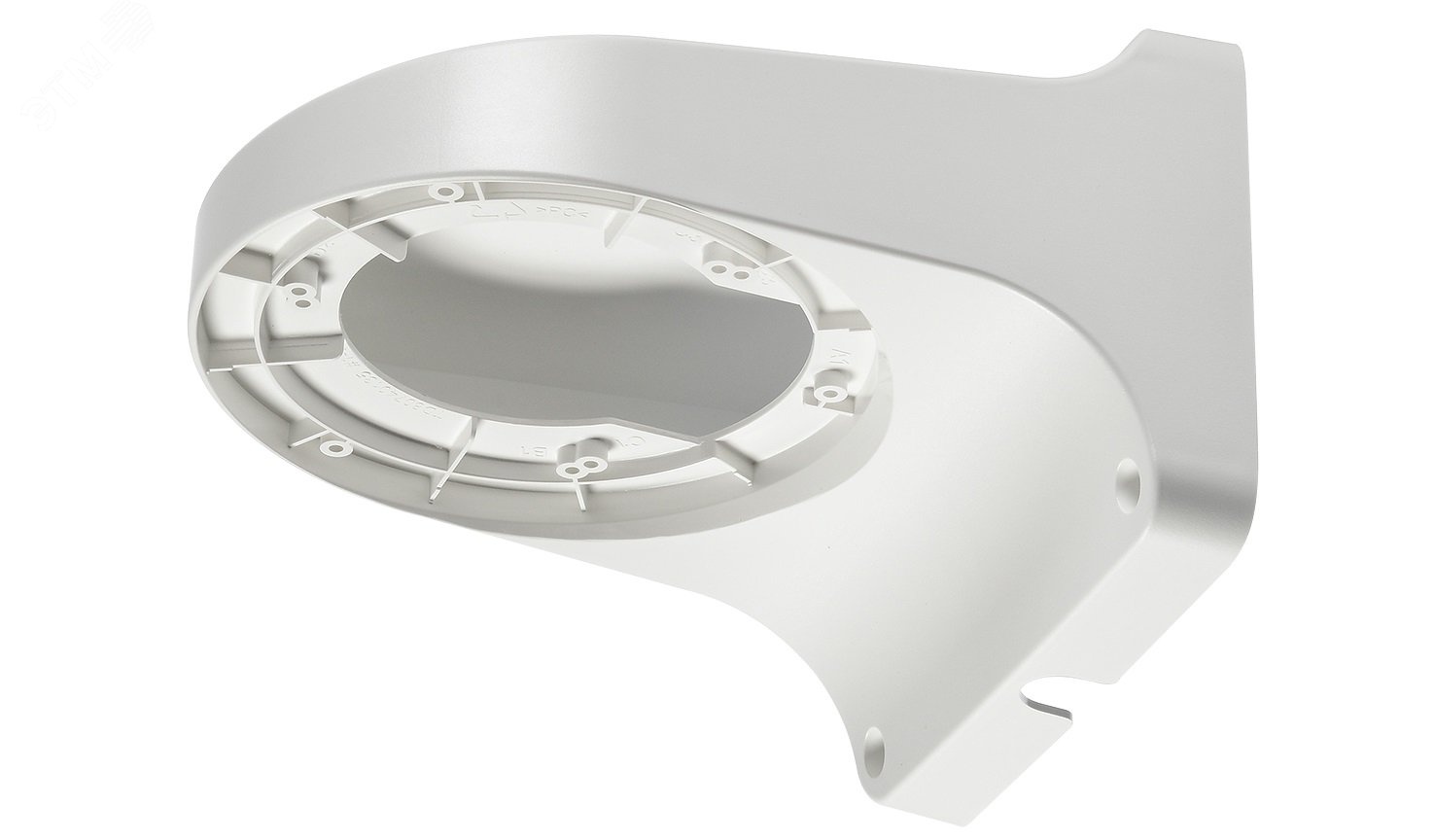 Изображение товара Кронштейн настенный для видеокамер RVi-1BWM-6 white, прочный и легкий монтаж