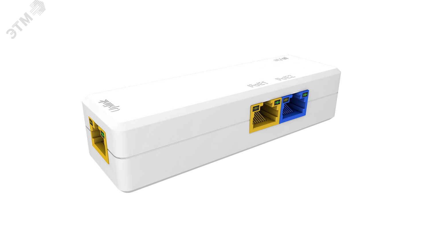 Изображение товара Повторитель линии PoE RVi-1NE10-2FP для стабилизированной передачи