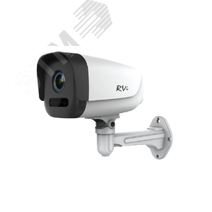 Видеокамера IP 2Мп цилиндрическая c ИК-подсветкой 80м IP67 (2.8-12мм) RVi-1NCT2025 (2.8-12) white RVI