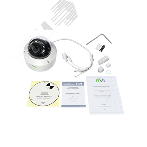 Видеокамера IP 2Мп купольная с ИК-подсветкой до 30 м (2.7-13.5мм) white RVi-1NCD2079 (2.7-13.5мм) white RVI - 2