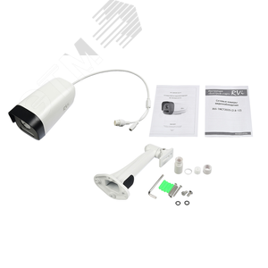 Видеокамера IP 2Мп цилиндрическая c ИК-подсветкой 80м IP67 (2.8-12мм) RVi-1NCT2025 (2.8-12) white RVI - 2