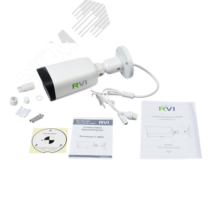 Видеокамера IP 2Мп цилиндрическая IP67 (2.7-13.5мм) RVi-1NCT2079 (2.7-13.5) white RVI - 2