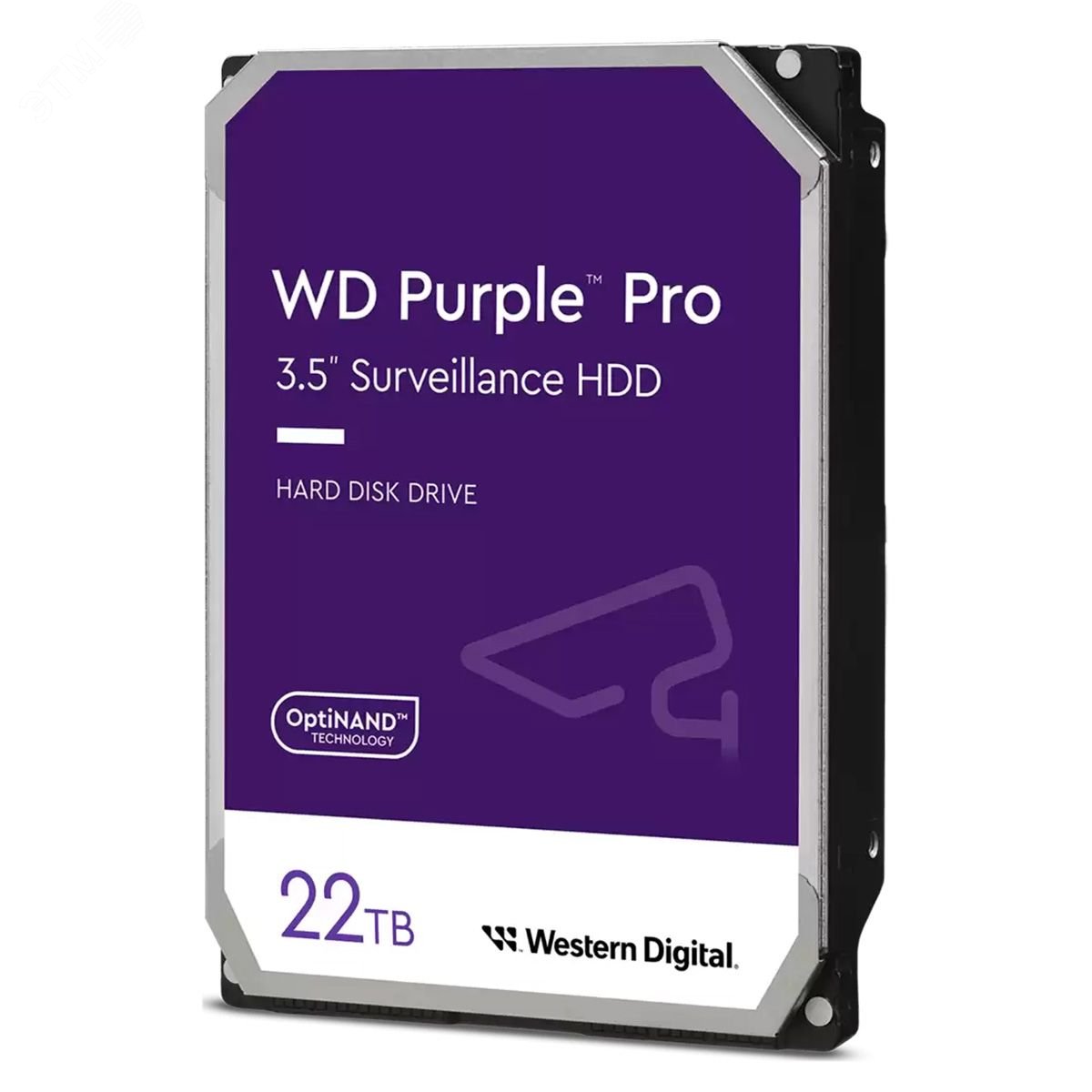 Изображение товара Жесткий диск 22TB Purple, 3.5'', SATAIII, 7200 об/мин, 512 МБ (шт)