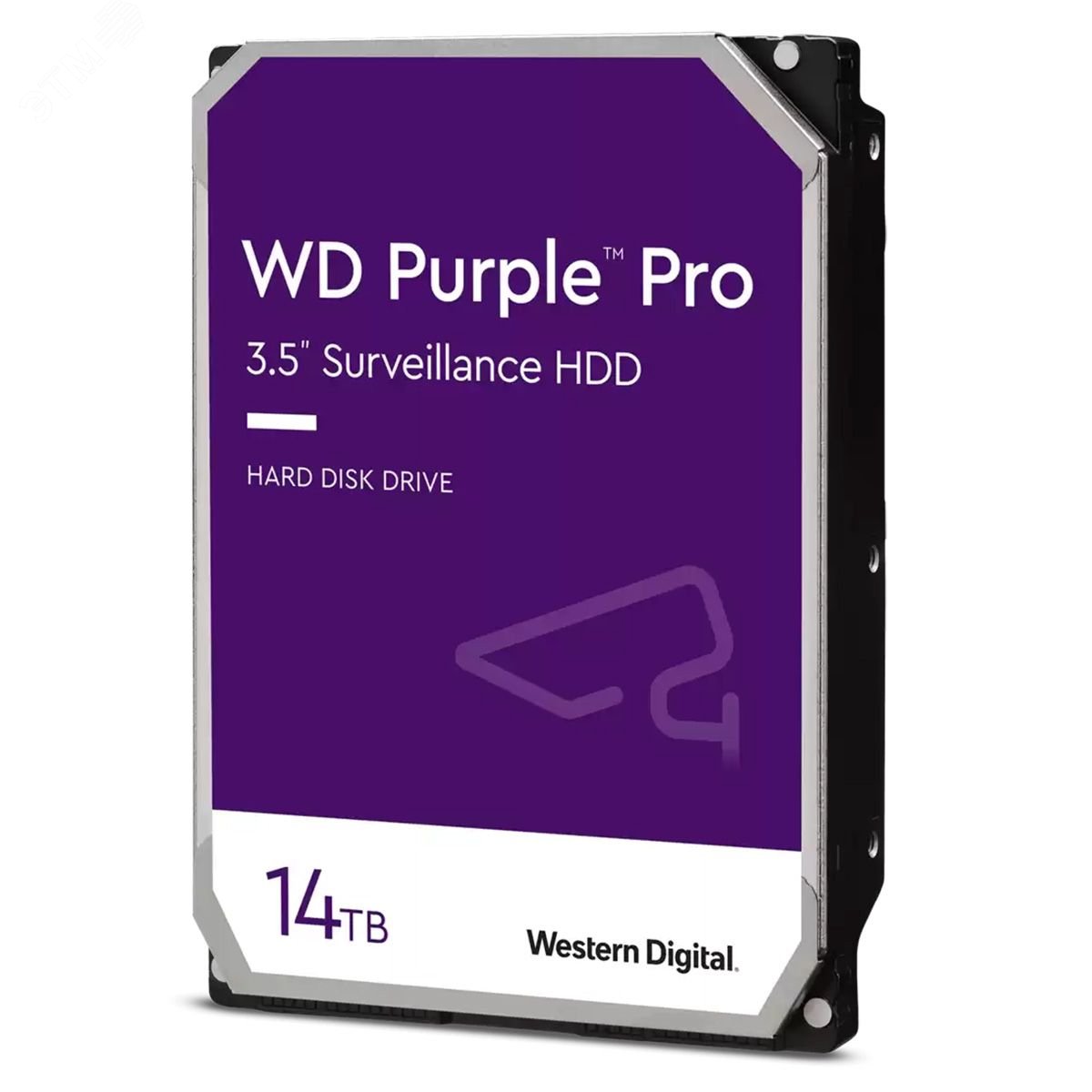 Изображение товара Жесткий диск 14TB Purple 3.5'', SATAIII, 7200 об/мин, 512 МБ (шт)