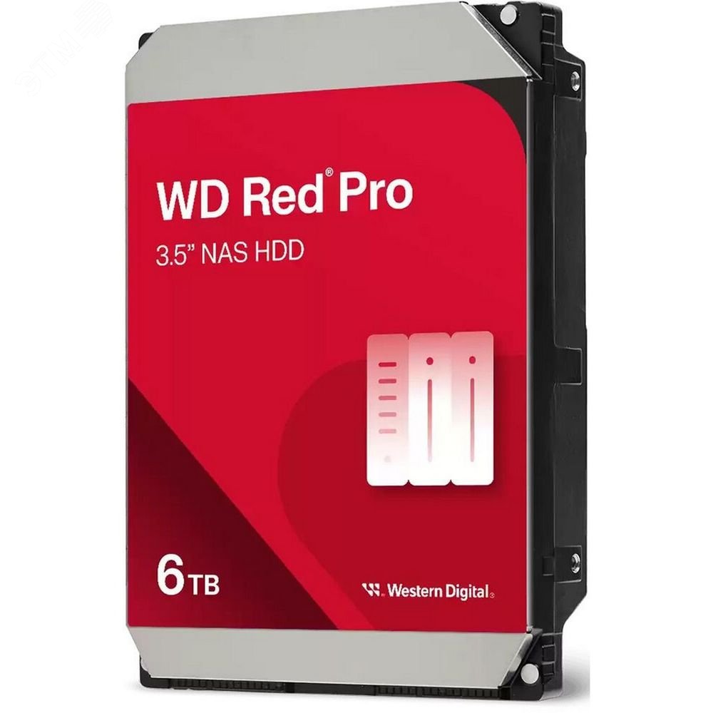 Изображение товара Жесткий диск 6TB Red Pro 3.5 дюйма SATA III 7200 об/мин