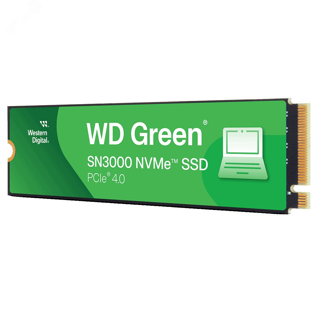Изображение товара Накопитель SSD М.2 2280 1ТБ, WD Green, PCIe 4.0 x4, NVMe 1.4, 3D TLC NAND, до 4800/3600 МБ/с (шт)