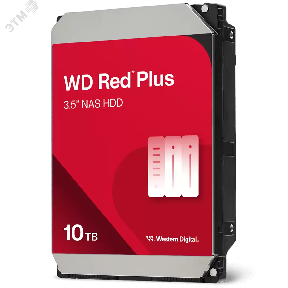 Изображение товара Жесткий диск 10TB Red Plus 3.5'' SATAIII 7200 об/мин 512 МБ