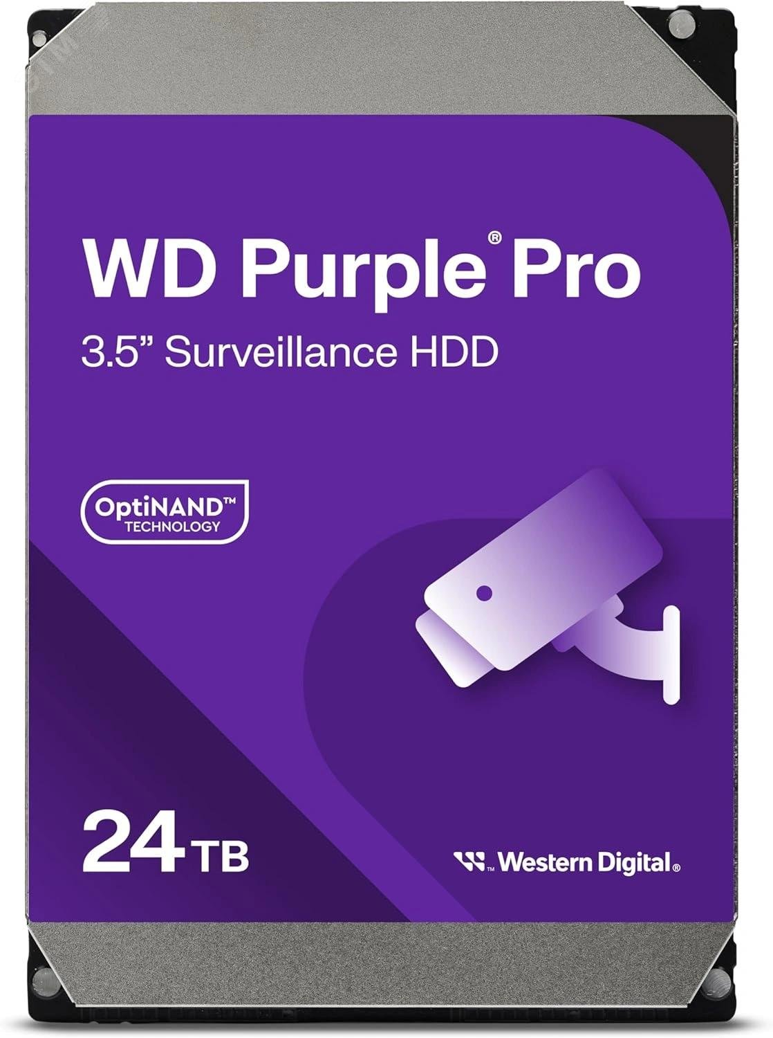 Изображение товара Жесткий диск 24 ТБ Purple Pro 3.5'', SATA III, 7200 об/мин, 512 МБ (шт)