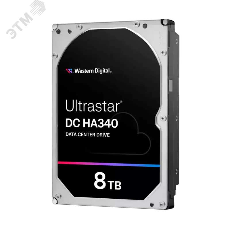 Изображение товара Жесткий диск Western Digital Ultrastar 8 ТБ SATA III 3.5'' 7200 об/мин 256 МБ