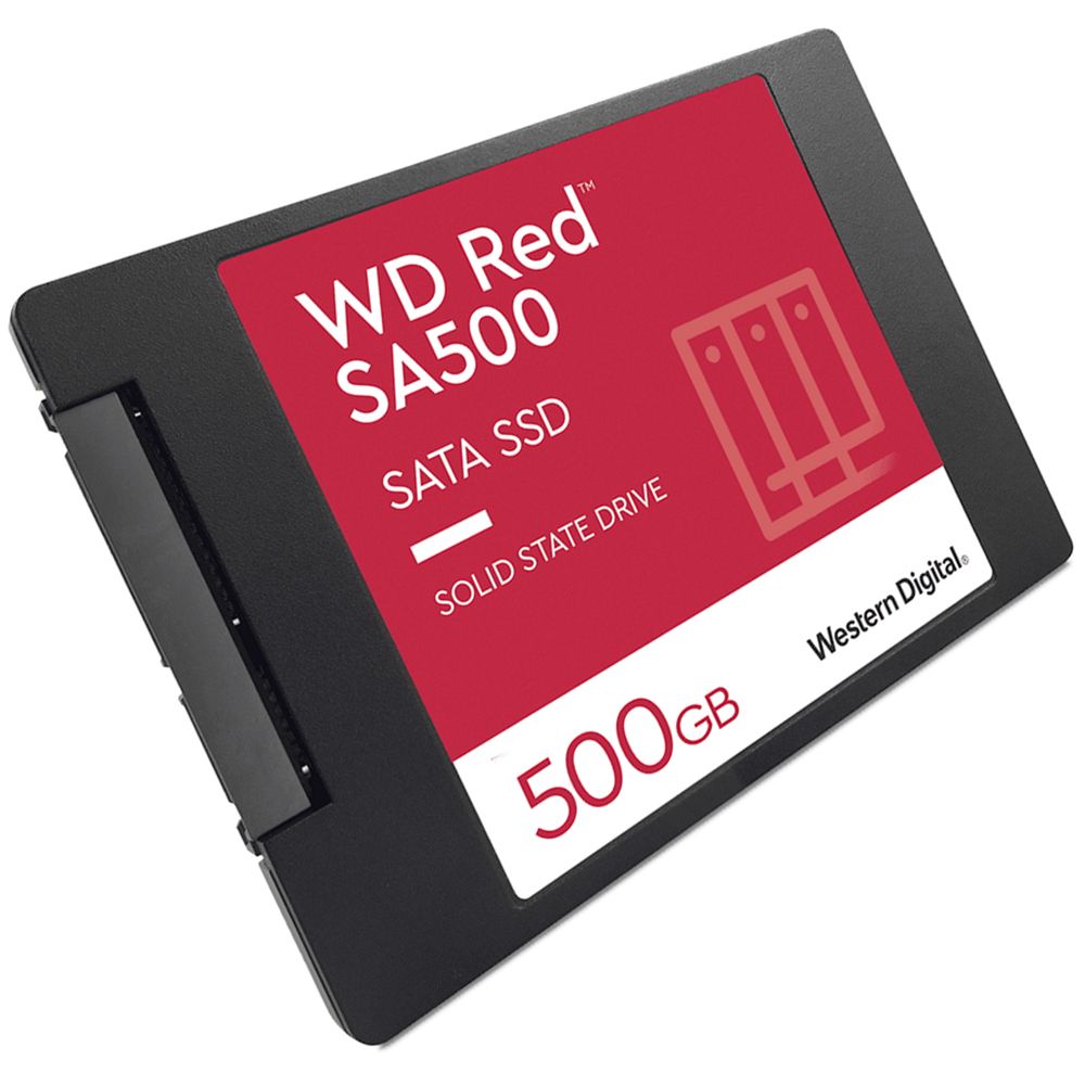 Накопитель SSD 2.5'' 500ГБ Red SA500, SATAIII,    560/530 МБ/с