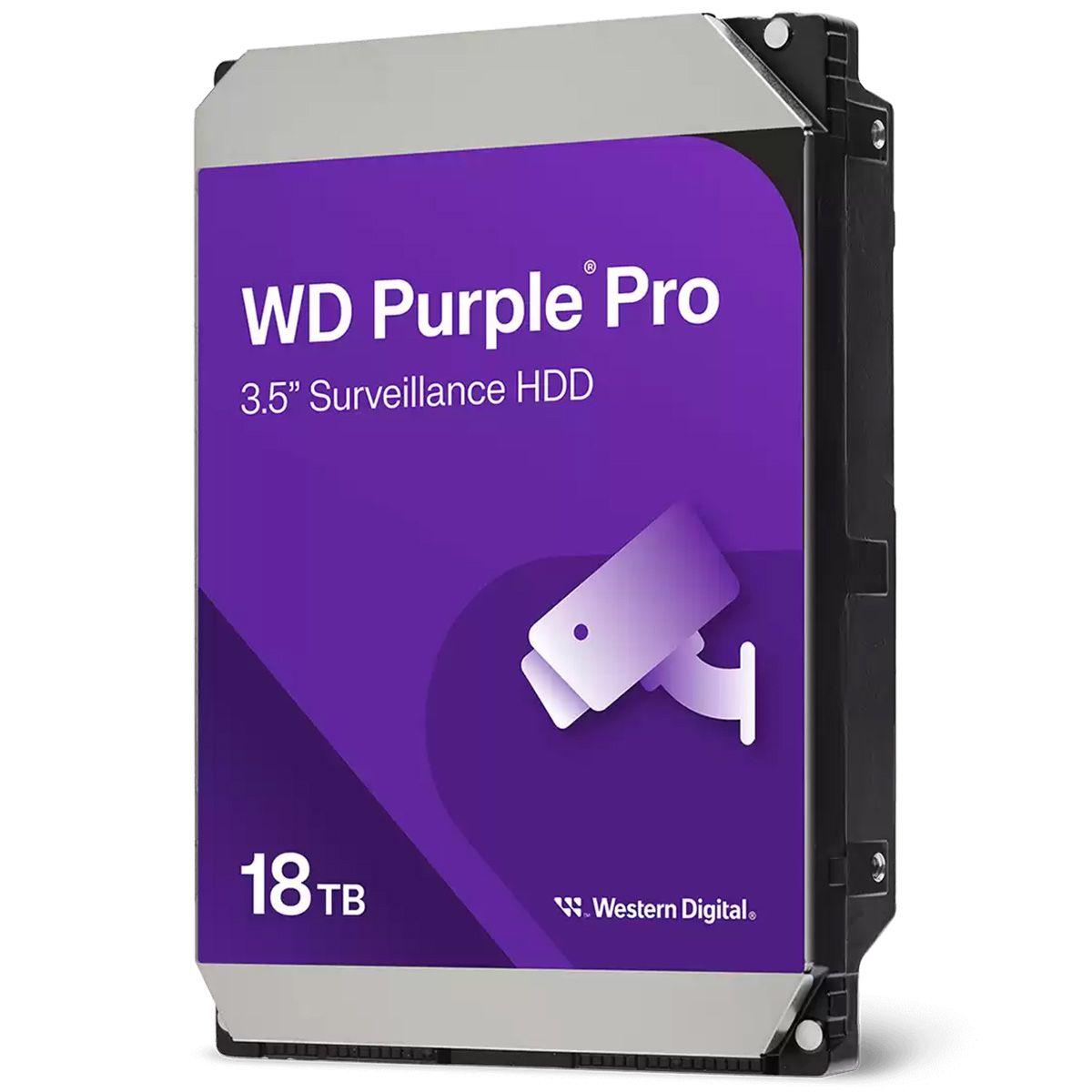 Жесткий диск 3.5'' 18 ТБ Purple Pro, SATAIII, 7200 об/мин, 512 МБ