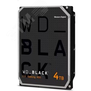 Жесткий диск Western Digital Black WD4005FZBX 4TB, 3.5'', SATAIII, 7200 об/мин, 128 МБ