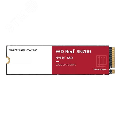 Изображение товара Накопитель SSD М.2 2280 250ГБ, WD Red, NVMe, 3D TLC NAND, до 3500/3000 МБ/с (шт)